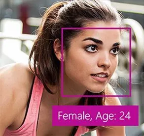 リアルタイム顔認識および年齢／性別推定